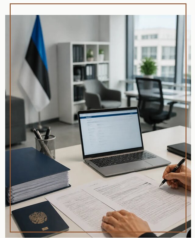 Оформление ВНЖ в Эстонии для переезда и легального проживания в Шебекине