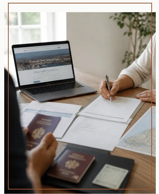 Оформление Digital Nomad и ВНЖ Португалии в Шебекине